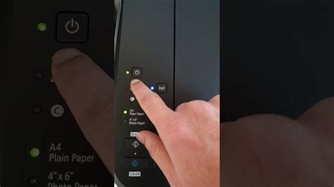 Connect printer to Wi-Fi using WPS button